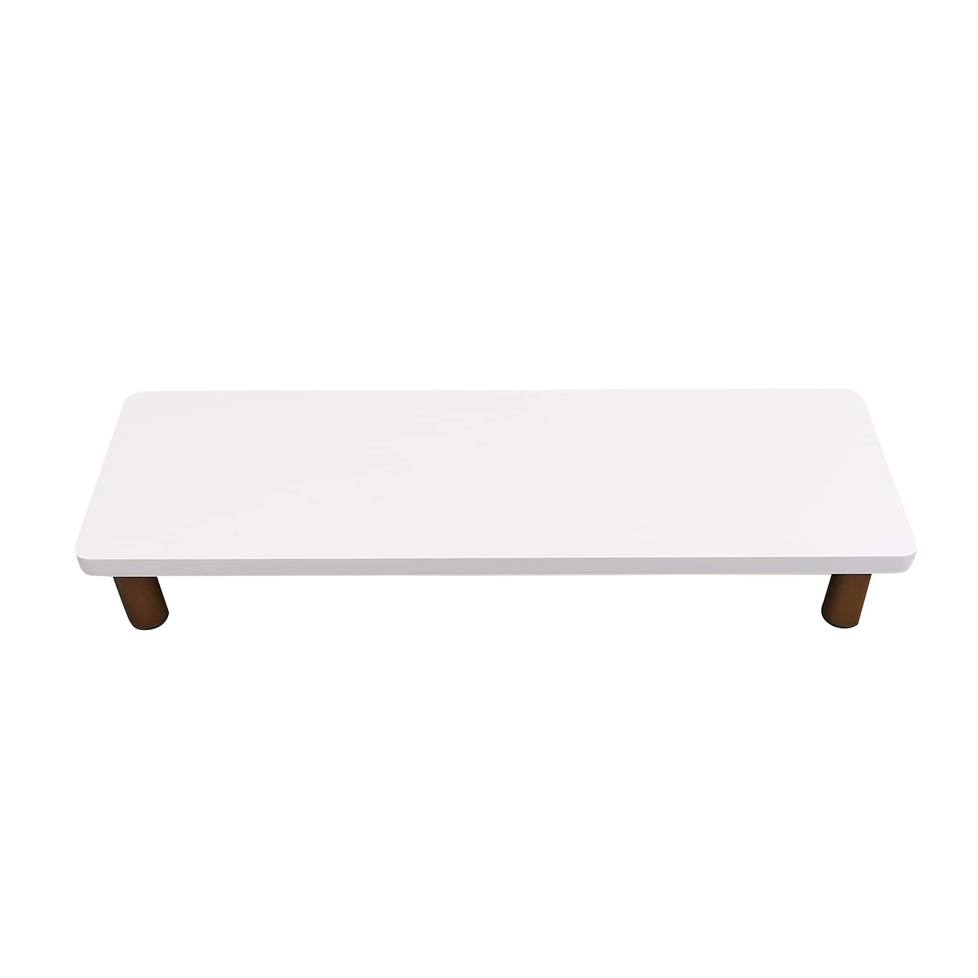 15.75" Gold & White Desktop Stand by Ashland®